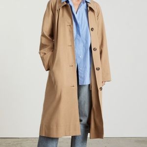 Everlane The Gathered Drape Trench NWT